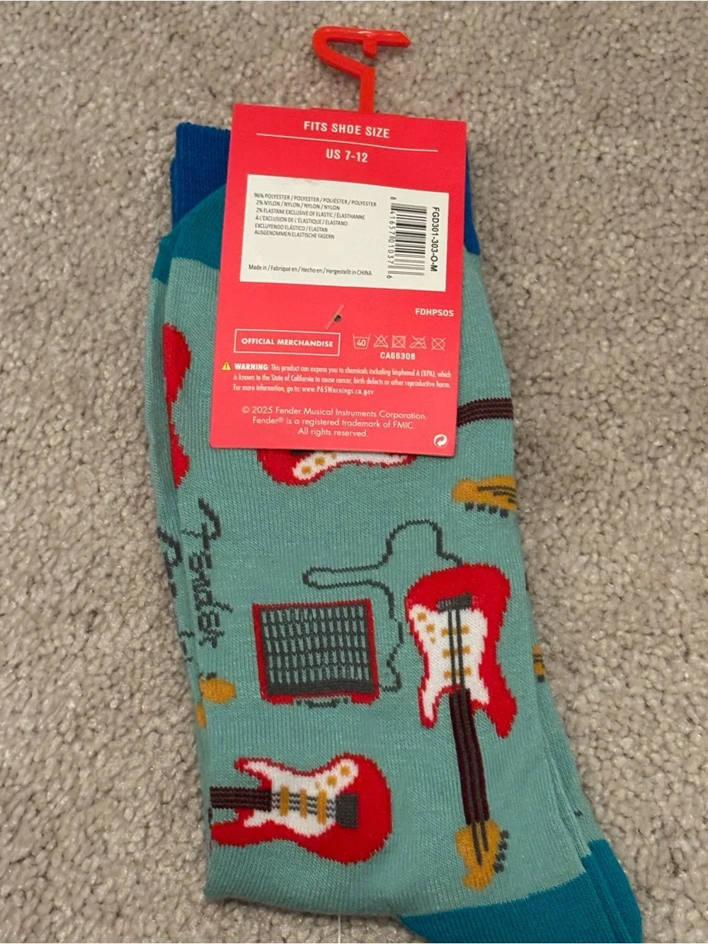 Fender crew socks